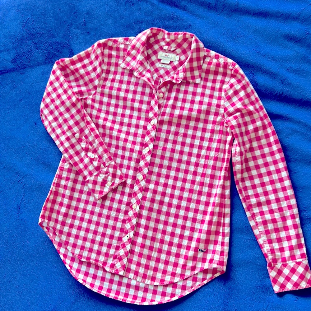 Vineyard Vines button front top